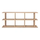 Ferm Living Kona Bokhylle  3x2   Naturlig eik