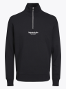 Jack and Jones Vesterbro Sweat Quarter Zip Sort L