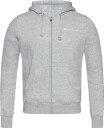 Champion Full Zip Hoodie Sweatshirt   Grey   XS