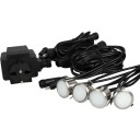 Hide-a-Lite Decklight Garden Kit Balkongarmatur rustfritt stål, 3000 K