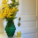 POLSPOTTEN Steps vase L 50 cm Dark green