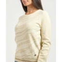 YES ZEE Dame Strikkevarer Beige L,