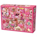 Cobble Hill Puslespil 1000 Brikker Pink