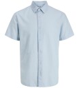 Jack & Jones Jjebreeze Linen Blend Shirt S/S Sn Jnr Blue 128