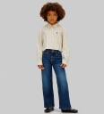 Calvin Klein Jeans   Vide ben   Authentic Blue Denim   Calvin Klein   12 år 152   Jeans   Blå