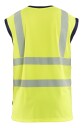 Blåkläder 3575101333894XL/5XL Linskjorte varsel gul/marineblå Gul/marineblå Klær