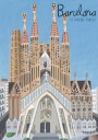 The Sagrada Familia Barcelona by Artist Carla Daly Plakat Plakat / 21x30cm