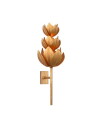 Visual Comfort Alberto Extra Large Three Tier Sconce Antique Gold Leaf