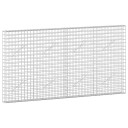 vidaXL Gabion med 3,5 mm Tråd og 5x5 cm Nett 200x10x100 cm