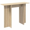 vidaXL Konsollbord Sonoma eik 100 x 30 x 75 cm Konstruert tre
