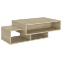 vidaXL Salongbord sonoma eik 105x55x32 cm sponplate