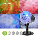Nedis Dekorativt Lys | LED og laserprojektor | Fargerik LED og grønn laser | Innendørs eller utendørs | Fjernkontroll
