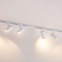 Lindby Linaro skinnesystem GU10 hvit 4 x 10 W