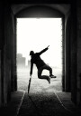 Joyful Leap Urban Plakat Plakat / 100x150cm