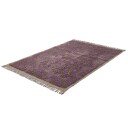 Ryetepper   Elsey Natural Cotton Shaggy brun/lilla Størrelse: 200 x 290 cm