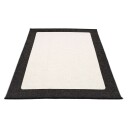 Pappelina Ilda matte 180x260 cm black / vanilla
