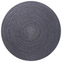 vidaXL Jute Placemets 6 stk. Mørkegrå 100% Tossa Jute