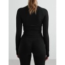 Aim'n Tracksuit jakke Shape Seamless Zip Jacket Svart
