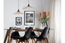 Taklampe Mazaro 50 cm Svart