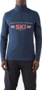 We Norwegians Moore zipup sweater XL blå herre