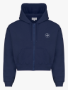 Röhnisch Base Sweat Full Zip Hoodie Blå XXL