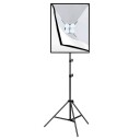 Puluz PU5071EU LED Softbox Med 4 Lyspærer 50x70 cm