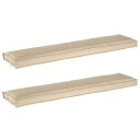 vidaXL Pallet Pute Sett 2 stk. Oxford Stoff Beige 180 x 40 x 8 cm