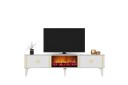 Male TV-benk 150 cm - Gull