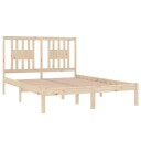 vidaXL Sengeramme heltre furu 120x200 cm