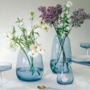 Hadeland Glassverk Siccori Vase 26cm Himmelblå