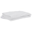 vidaXL Madrassbeskytter hvit 140x220 cm vanntett