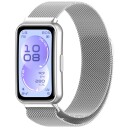 Magnetisk metallarmbånd til Huawei Band 11 Pro – Sølv / Metallarmbånd / Magnetrem