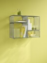 Montana Panton Bokhylle i Halv Høyde med Tråd 43 Stk. – Krom 17,2 cm x 25,7 cm