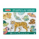 Melissa &  Doug Fargeleggingsbøker Sett Princess Animals og Multi-theme