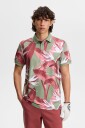 J. Lindeberg Tour Tech Print Polo Multi/patterned XXL