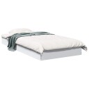  Gulvsengramme Hvit 80 x 200 cm Konstruert tre