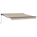  Innvendbar Markise Beige 350x250 cm