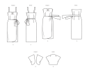 Butterick 6923 Retro Kjole F5 16 18 20 22 24