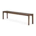 Ethnicraft PI Benk 35x186 cm Brunlakkert teak