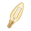Ledvance Vintage 1906 E14 LED-pære 2,5W 220lm 2400K Gullfil