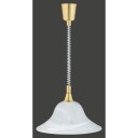 Taklampe Viola Messing