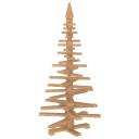 vidaXL Trekjuletrær KOTKA 150 cm Heltre furu Brun Finish
