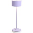 Nielsen Light Bistro oppladbar bordlampe lilla