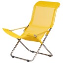 Fiam Fiesta hvilestol senape aluminium