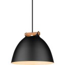 Halo Design Copenhagen ÅRHUS pendel Ø24 E27, svart / tre