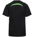 Hummel T skjorte hmlLead 2.0 Jersey Svart/Grønn 12 år 152 T skjorte