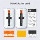 Spigen Glas.tR EZ Fit Privacy Skjermbeskytter til iPhone 13/13 Pro - 2 Stk.