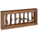 vidaXL Kåpe Krok Naturlig 50 x 10 x 25 cm Massiv Mahogni Tre