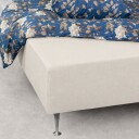 In Style Laken barneseng - 70x160x15 cm - Hvit jerseylaken -