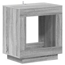 vidaXL Sidetabell Grå sonoma 60 x 40 x 65 cm Konstruert tre